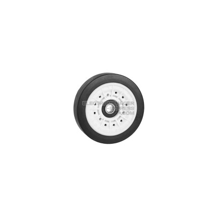Roue en caoutchouc
