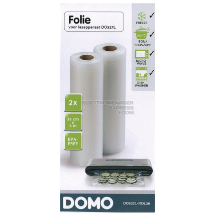Rouleau Soude Sac Do316L / Do327L - 2Pcs - 28Cm X 6M