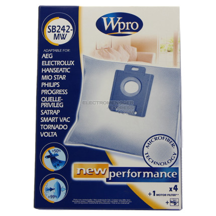 Sacs à poussière en microfibre (x4)