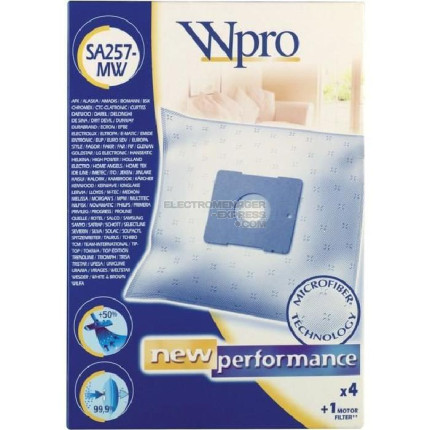 Sacs microfibres ro195-mw (x4)