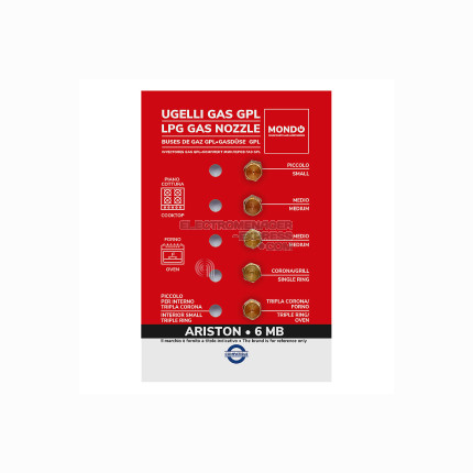 Set 5 injecteurs GPL propane butane