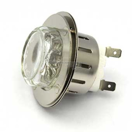 Soquet + lampe 25w + globe