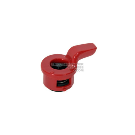 Soupape de fonctionnement rouge