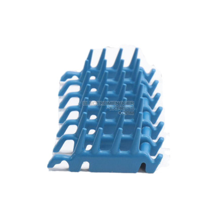 Spikes caoutchouc blue