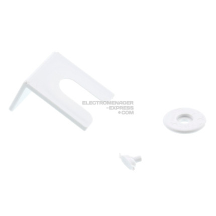 Support de fixation de porte pour réfrigérateur/congélateur encastré