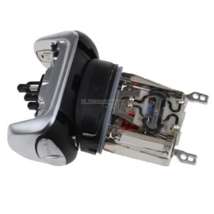 Tête de moteur chromé