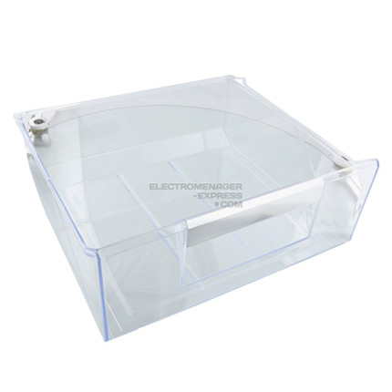 Tiroir central/supérieur transparent de congélateur