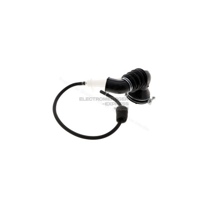 Tuyau cuve vidange + chambre de compression