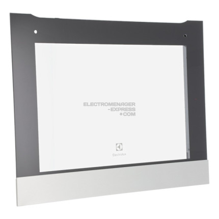 Vitre extérieure inox 592x471mm
