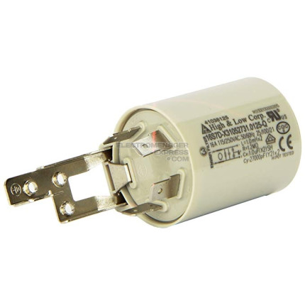 X31052731.0334Q FILTRE ANTIPARASITE 16A 1MF + 2 X 27NF L =1.0MHX2