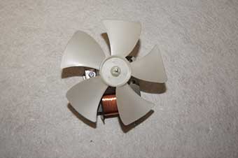 Whirlpool moteur de ventilateur + hélice 482000009764 pour micro-ondes whirlpool mcp349wh 858734999291