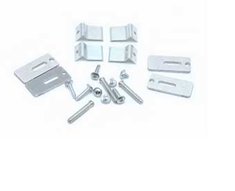 Hotpoint ariston Équerres de fixation table + vis c00142145 pour plaques de cuisson hotpoint ariston via630c 25791110000