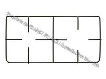 Brandt grille à 2 feux 75x2379 pour plaques de cuisson brandt g444s