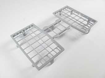 Whirlpool grille de panier à couverts 481245819296 pour lave-vaisselle whirlpool adp4821ix 851000529124
