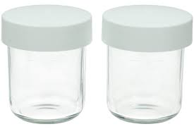 Kenwood bol en verre (x2) + couvercle (at320) kw697736 pour cafetière et expresso / machine à café kenwood