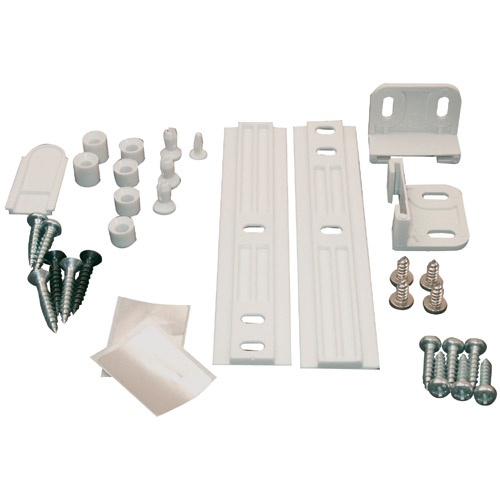 Whirlpool kit de fixation porte frigo intÉgrable + systÈme glissiÈre 481231028208 pour réfrigérateur whirlpool arg419gr