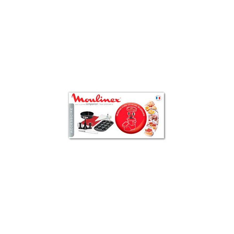 Moulinex kit à patisserie xf389010 pour robot de cuisine moulinex i companion xl