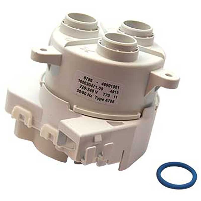 Whirlpool kit de moteur alterné c00525113 pour lave-vaisselle whirlpool hfc 3c26 cw x