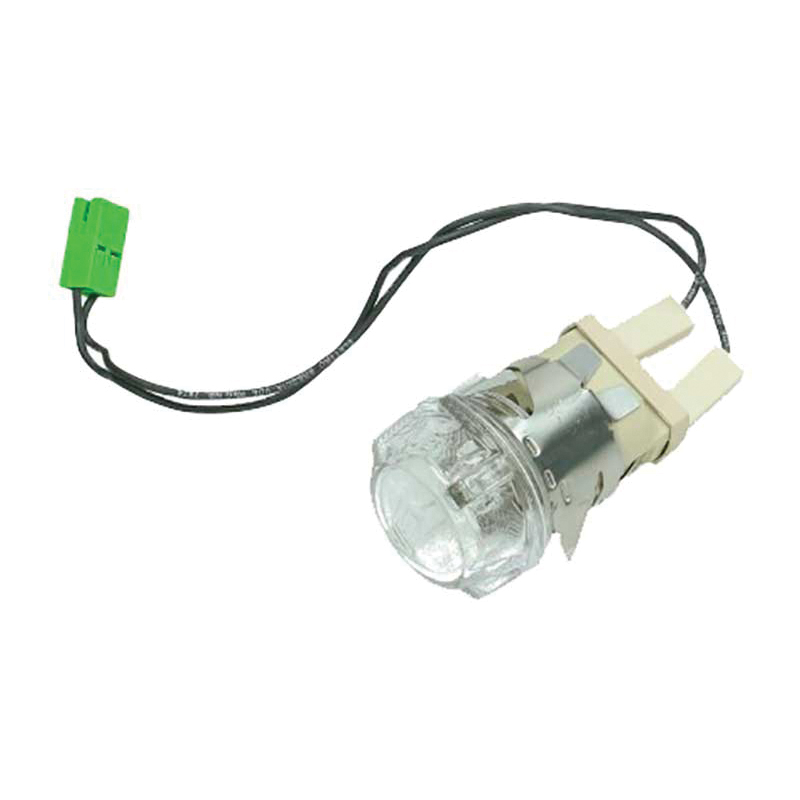 Indesit ensemble lampe halogene 25w 481010836695 pour four - cuisinière indesit owr588pr1x