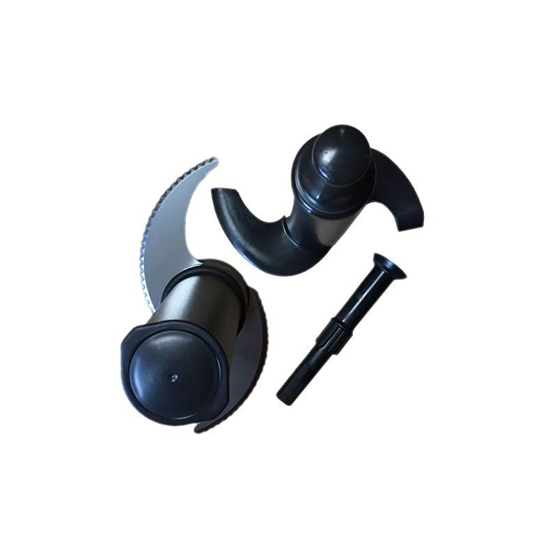 Magimix kit de fourreau + couteau en métal + pétrin 17710 pour robot de cuisine magimix 18532f cuisinesysteme5200xl