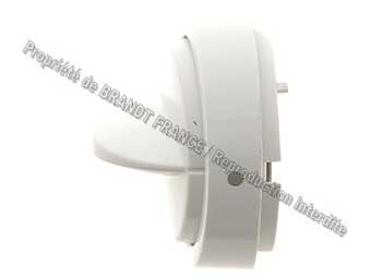 Brandt manette gaz avec collerette sÉrigraphiÉe 74x3104 pour four - cuisinière brandt kg453we1 kg453we11