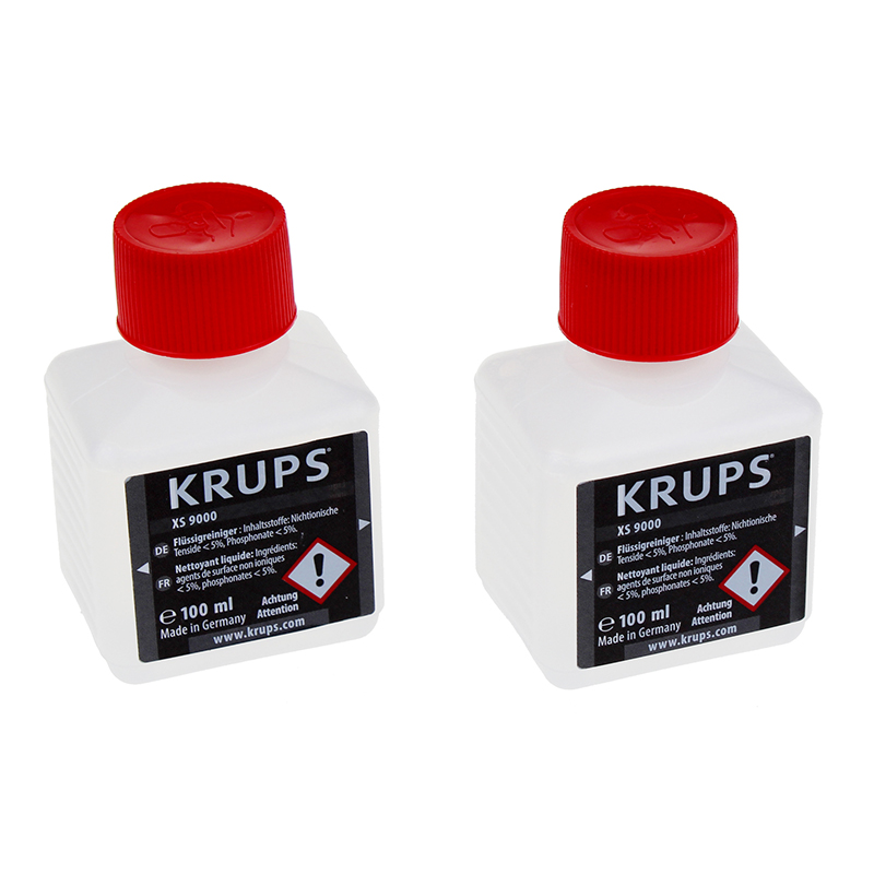 Krups nettoyant buse cappuccino*2 xs900010 pour cafetière et expresso / machine à café krups barista ea9000pn/700 8000033685