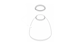 Bosch ampoule isotherme + joint 00267906 pour cafetière et expresso / machine à café bosch tka3040