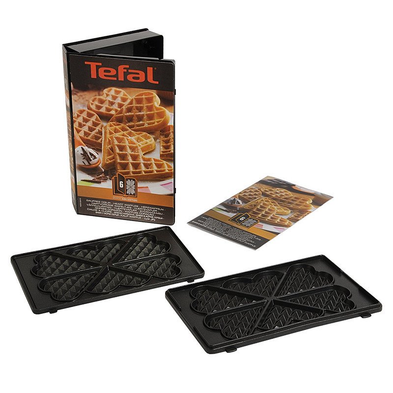 Tefal plaque gaufre snack collection xa800612 pour gaufrier - croque-monsieur tefal sw853d12/amd 1500636365