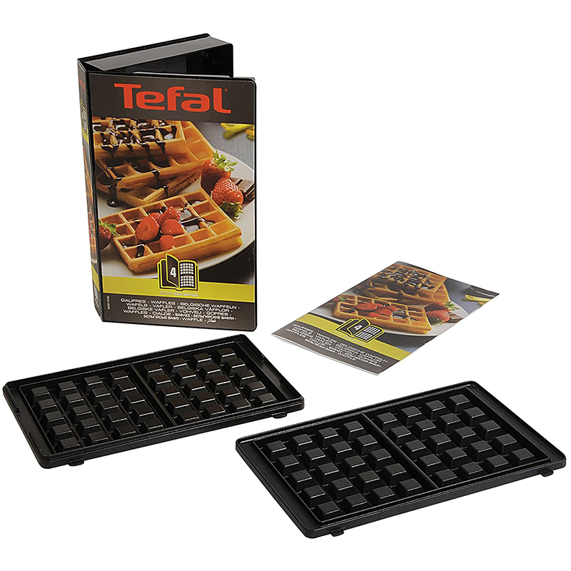 Tefal plaque gaufre snack collection xa800412 pour gaufrier - croque-monsieur tefal sw853d12/amd 1500636365