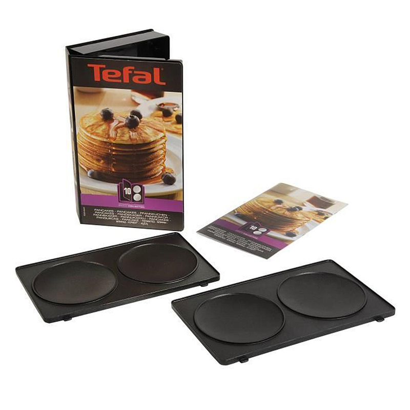 Tefal plaque pancake snack collection xa801012 pour gaufrier - croque-monsieur tefal sw853d12/ama 1500636365