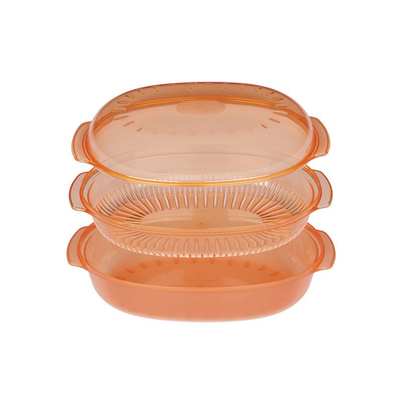 Whirlpool casserole steamer oval 2,5 l 484000008885 pour micro-ondes whirlpool w11mw161 759991539443