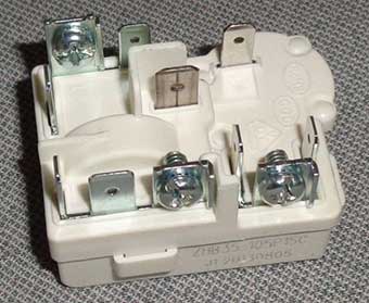 Beko ensemble de relais de démarrage (az100cy) 5731440100 pour réfrigérateur beko 7519720049 rdsa240k30sn