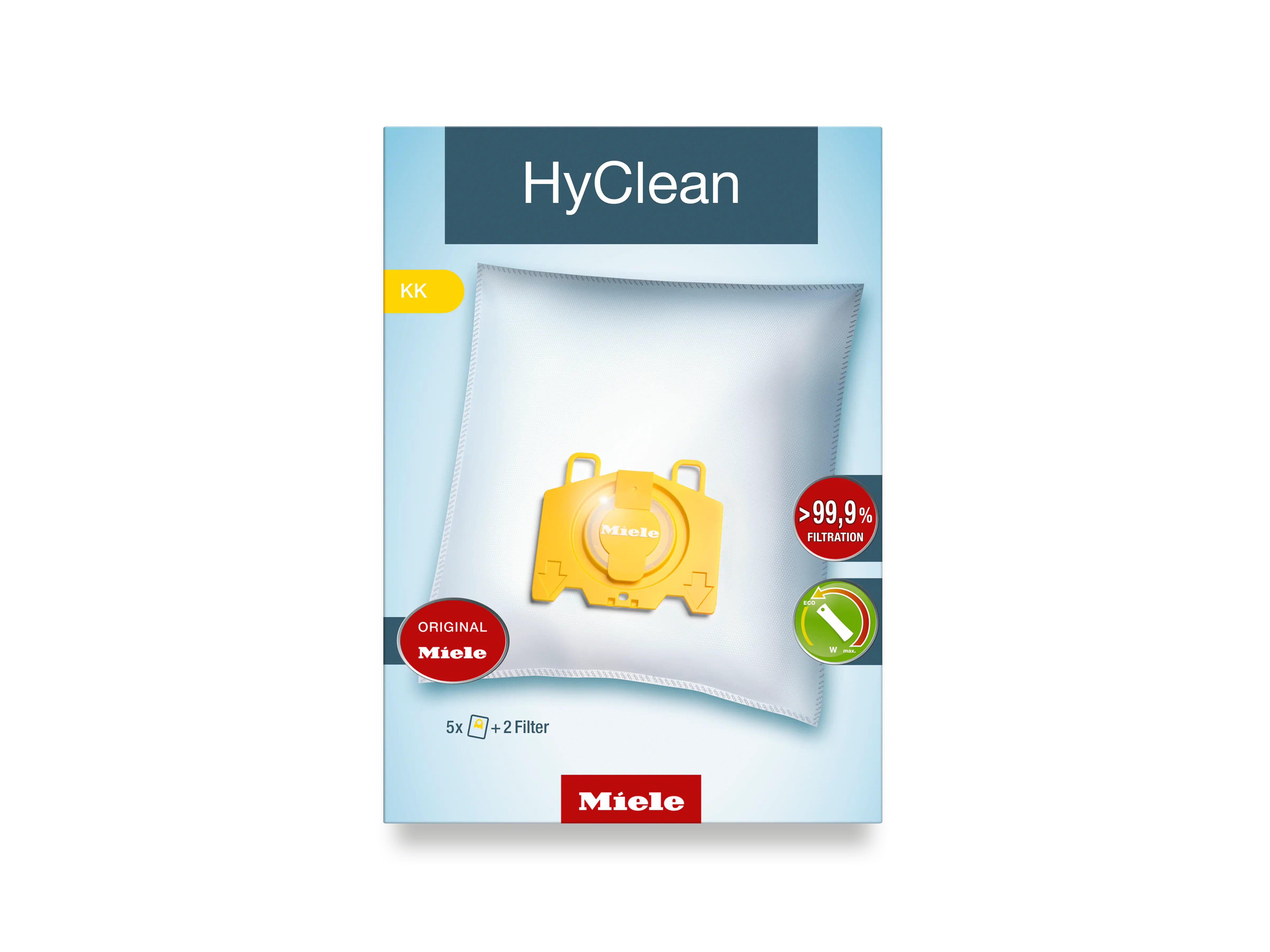 Miele sacs type kk hyclean 10123260 pour aspirateur miele s 129 s129