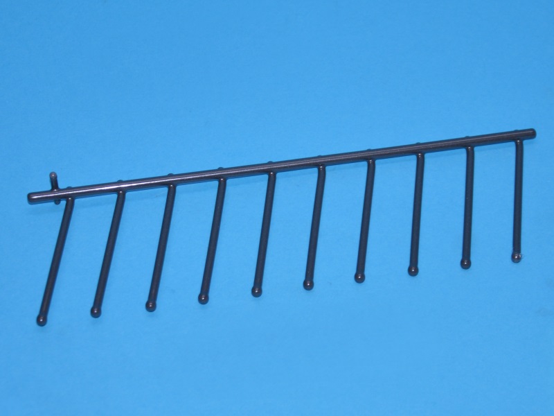 Asko plateau rack short l 7502-b 489476 pour lave-vaisselle asko d5436is 490828