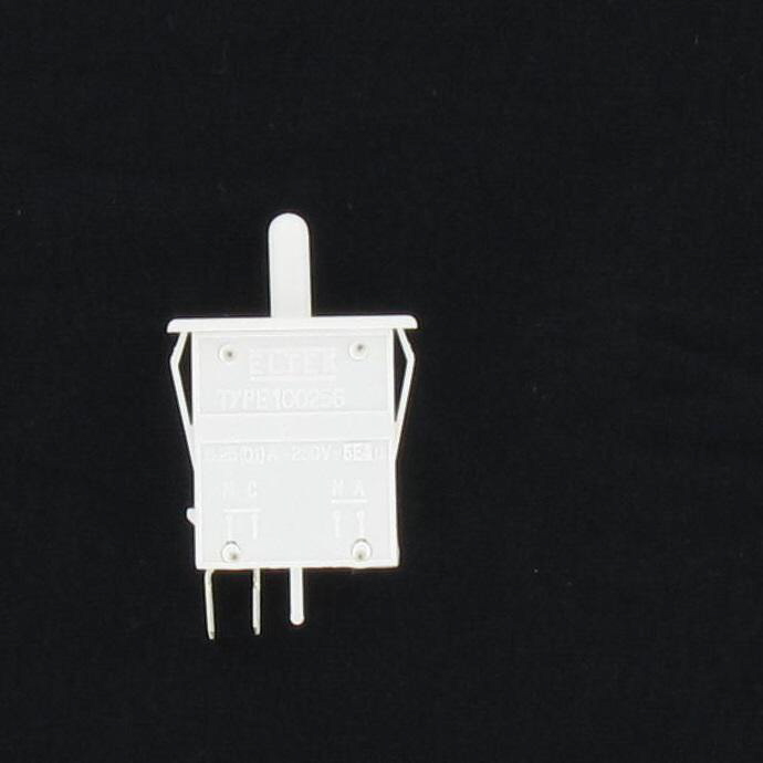 Indesit interrupteur de lampe (250v) c00075585 pour réfrigérateur indesit bo3034avi 47348680000