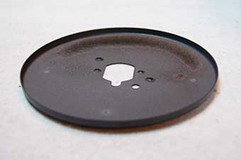 Hotpoint ariston support bruleur auxiliaire raf exp c00260774 pour plaques de cuisson hotpoint ariston tv640(mi)gh